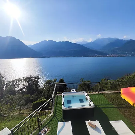 Laguna Blu - Da Sogno Con Idromassaggio Panoramico Sul Di Colico