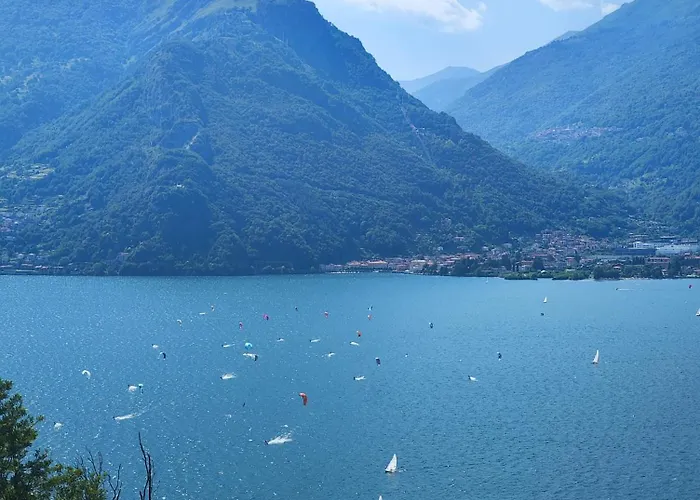 Villa Laguna Blu - Da Sogno Con Idromassaggio Panoramico Sul Di Colico