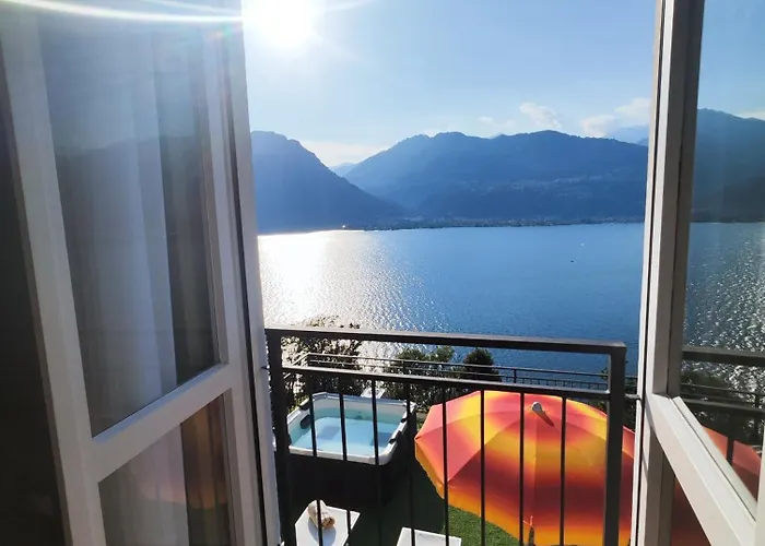 Laguna Blu - Da Sogno Con Idromassaggio Panoramico Sul Di Colico