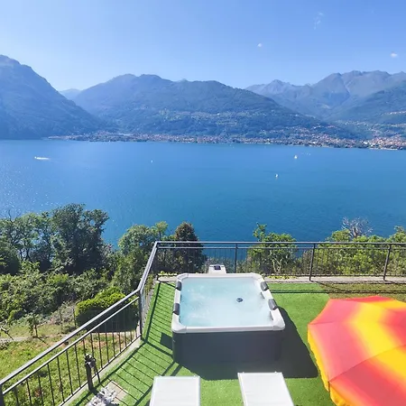 Laguna Blu - Da Sogno Con Idromassaggio Panoramico Sul Di Colico